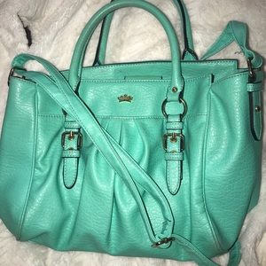Juicy Couture Turquoise Handbag W/ Shoulder Strap